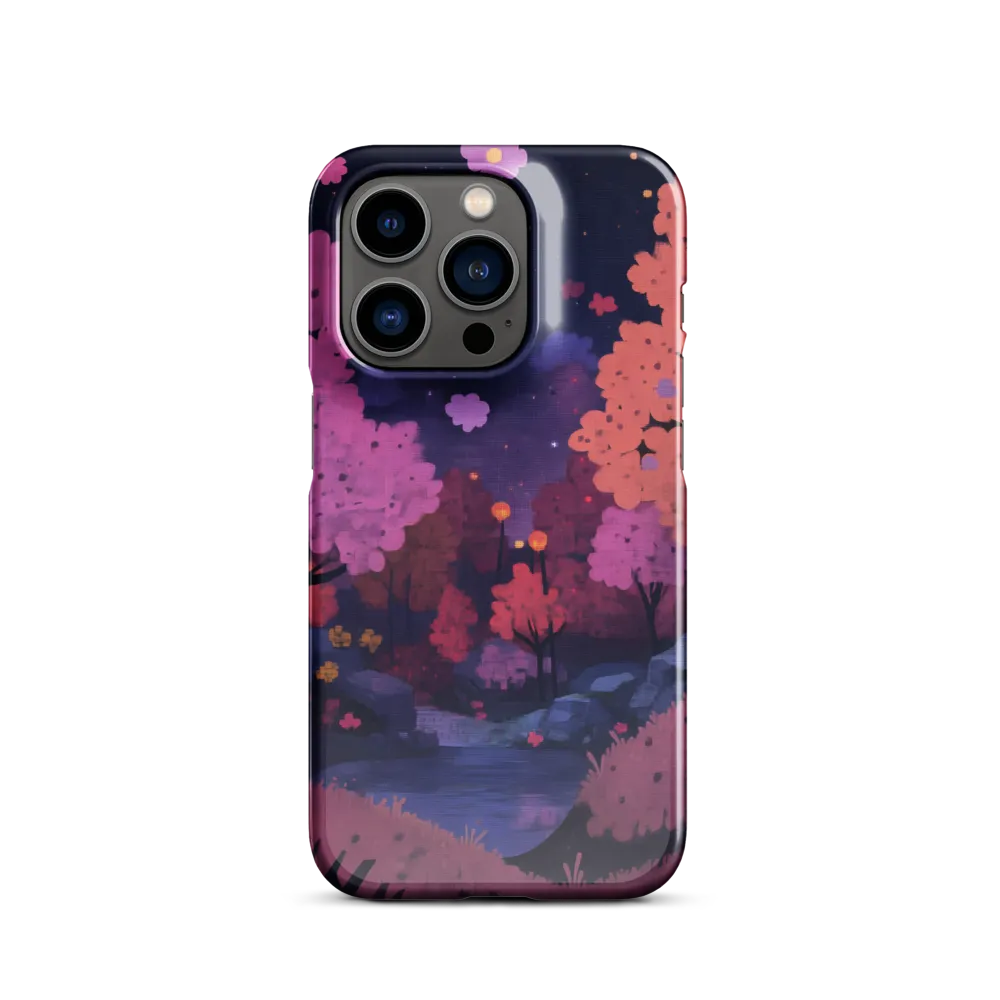 Whispers of Spring: A Serene Landscape | Phone Case |  14 Pro | Snap Case | Glossy