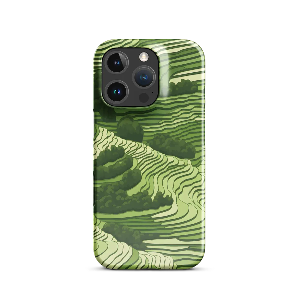 Waves of Green: An Abstract Landscape