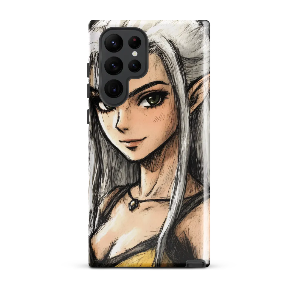 Ethereal Elegance: The Elf's Portrait