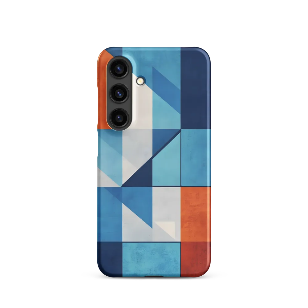 Geometric Harmony in Color | Phone Case |  S24 | Snap Case | Matte