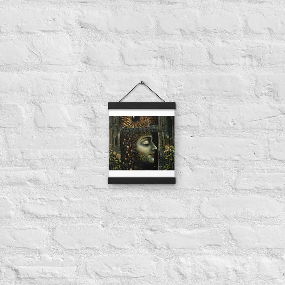 Nature’s Embrace: The Infinite Connection | Poster With Black Wood Hanger | 8″×10″