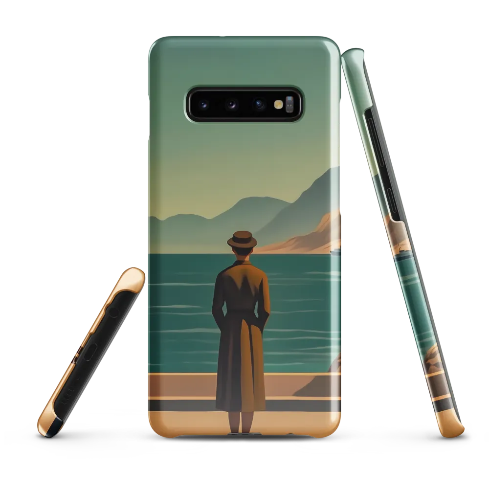 Solitude by the Sea | Phone Case |  S10 Plus | Snap Case | Glossy