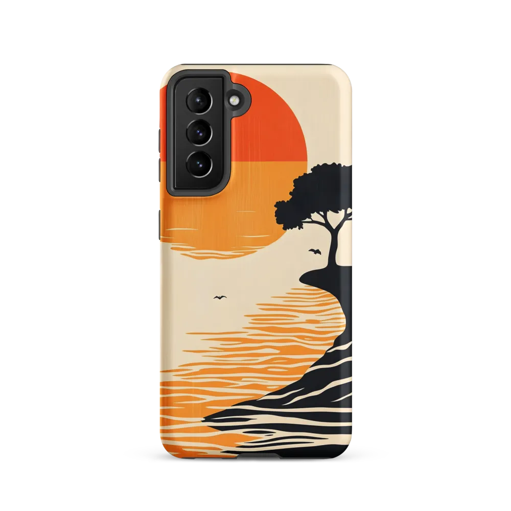 Serene Sunset | Phone Case |  S21 | Tough Case | Matte