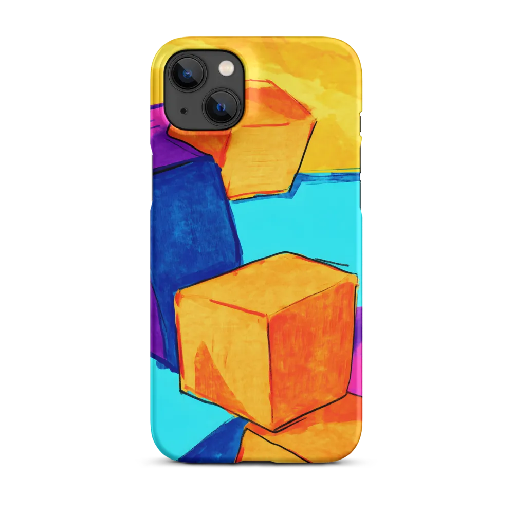 Playful Cubes in Vibrant Harmony