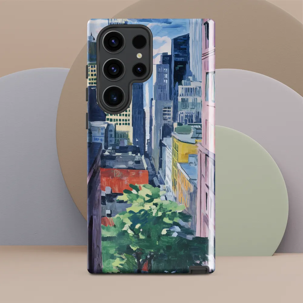 Urban Symphony: A Cityscape in Color