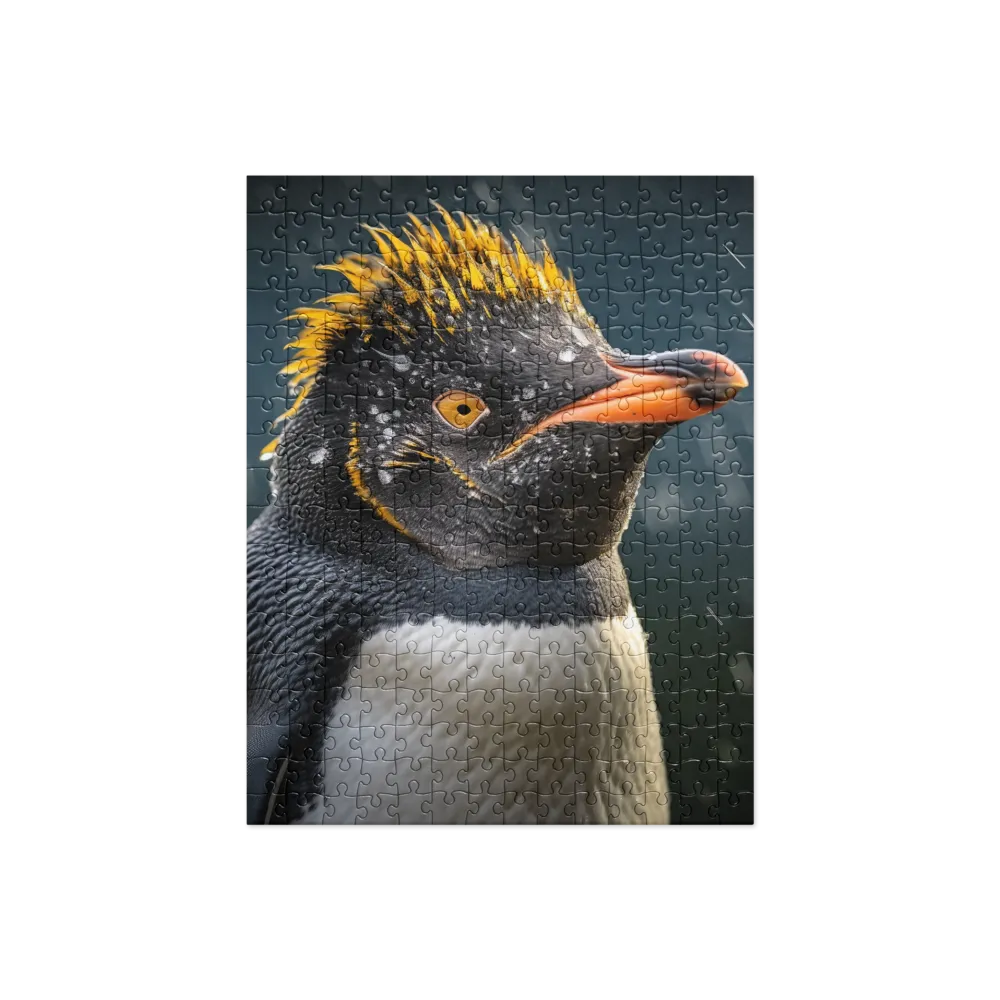 Silent Majesty: A Portrait of the Penguin | Jigsaw Puzzle | 252 pieces