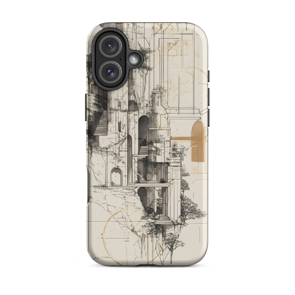 Ethereal Architectures | Phone Case |  16 Plus | Tough Case | Matte