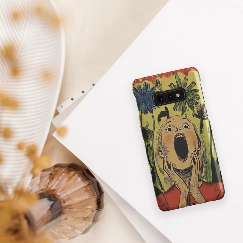 The Echo of Panic | Phone Case |  S10e | Snap Case | Matte