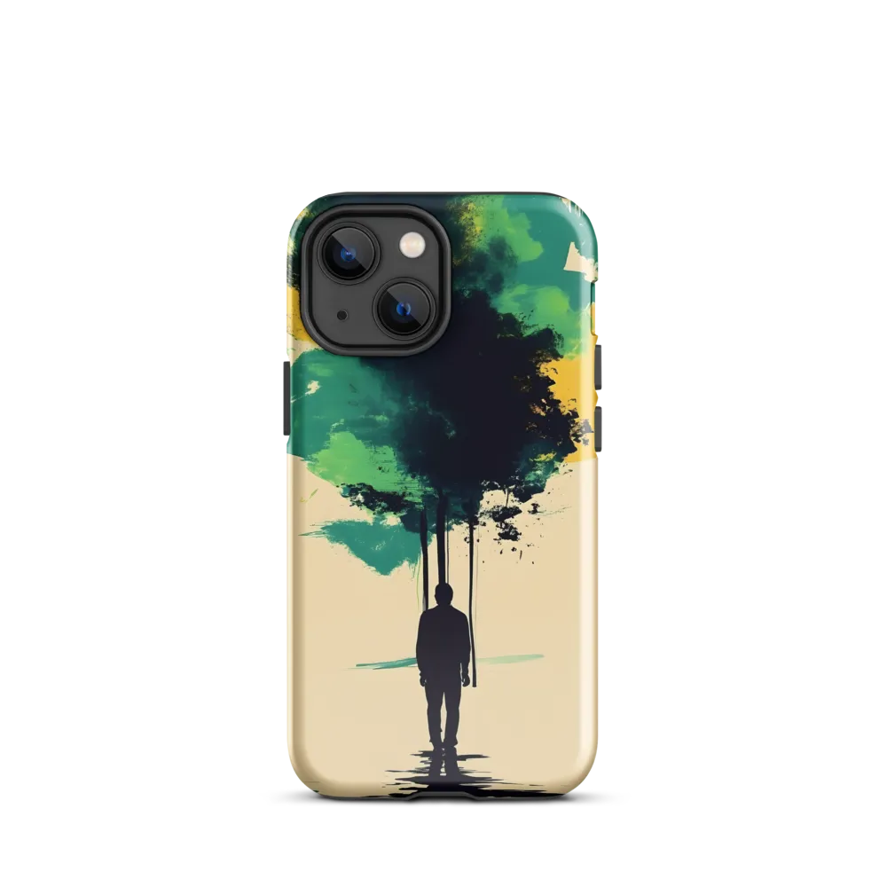 Whispers of Solitude | Phone Case |  13 mini | Tough Case | Glossy