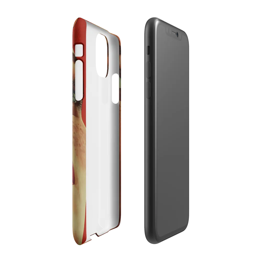 Red Intensity: A Portrait of Elegance