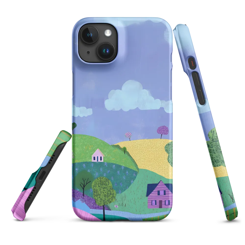 Whimsical Hills and Quaint Homes