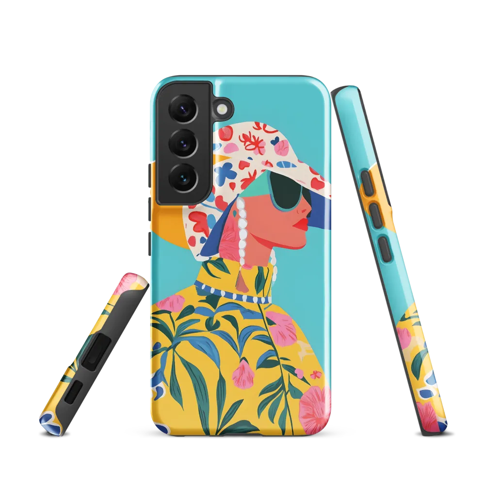 Tropical Confidence: A Fashion Portrait