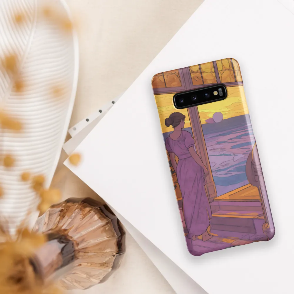 Whispers of the Sunset | Phone Case |  S10 Plus | Snap Case | Matte