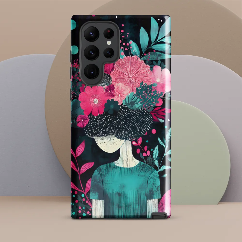 Floral Harmony: A Portrait of Serenity
