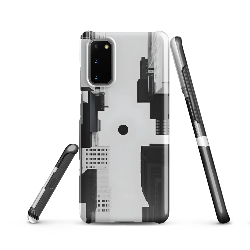 Urban Void: A Minimalist Exploration | Phone Case |  S20 | Snap Case | Glossy