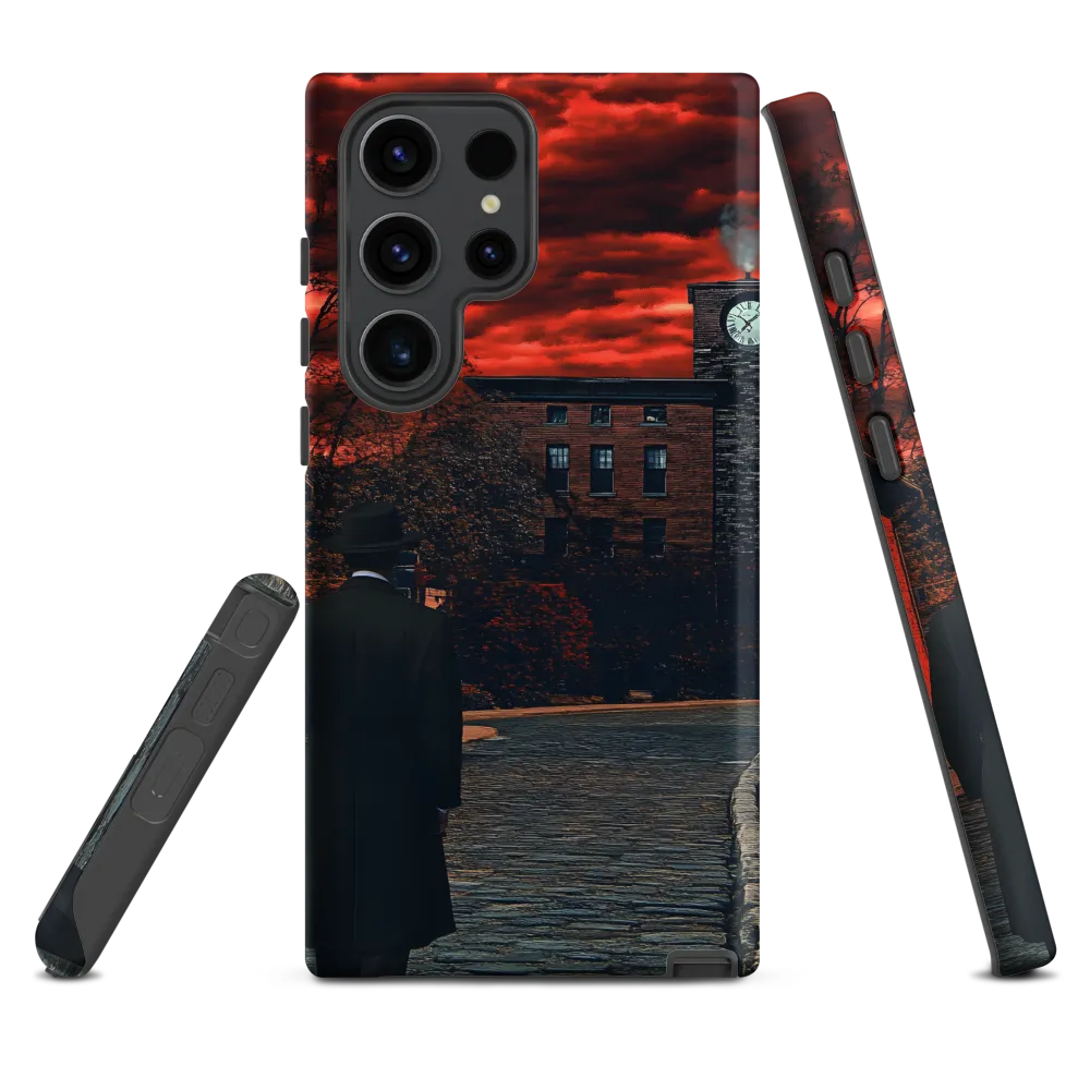 Red Dusk — Approach to the Clocktower