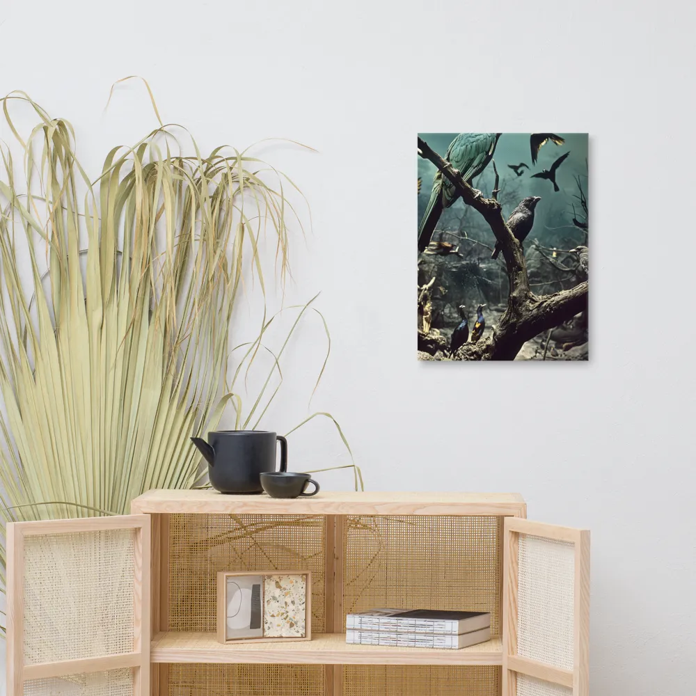 Whispers of the Avian Realm | Canvas | 18″×24″