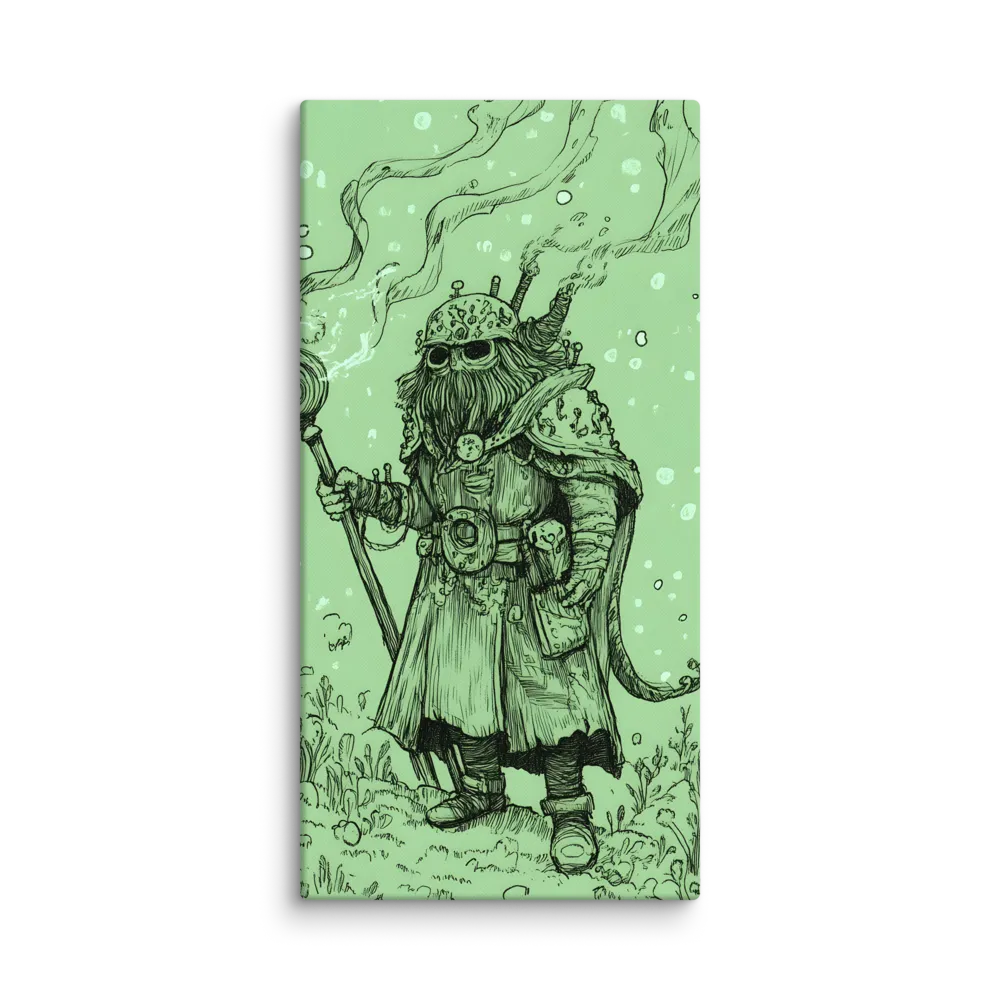 The Enigmatic Wizard | Canvas | 16″×32″