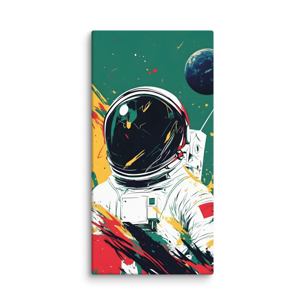 Galactic Explorer: A Modern Odyssey | Canvas | 16″×32″