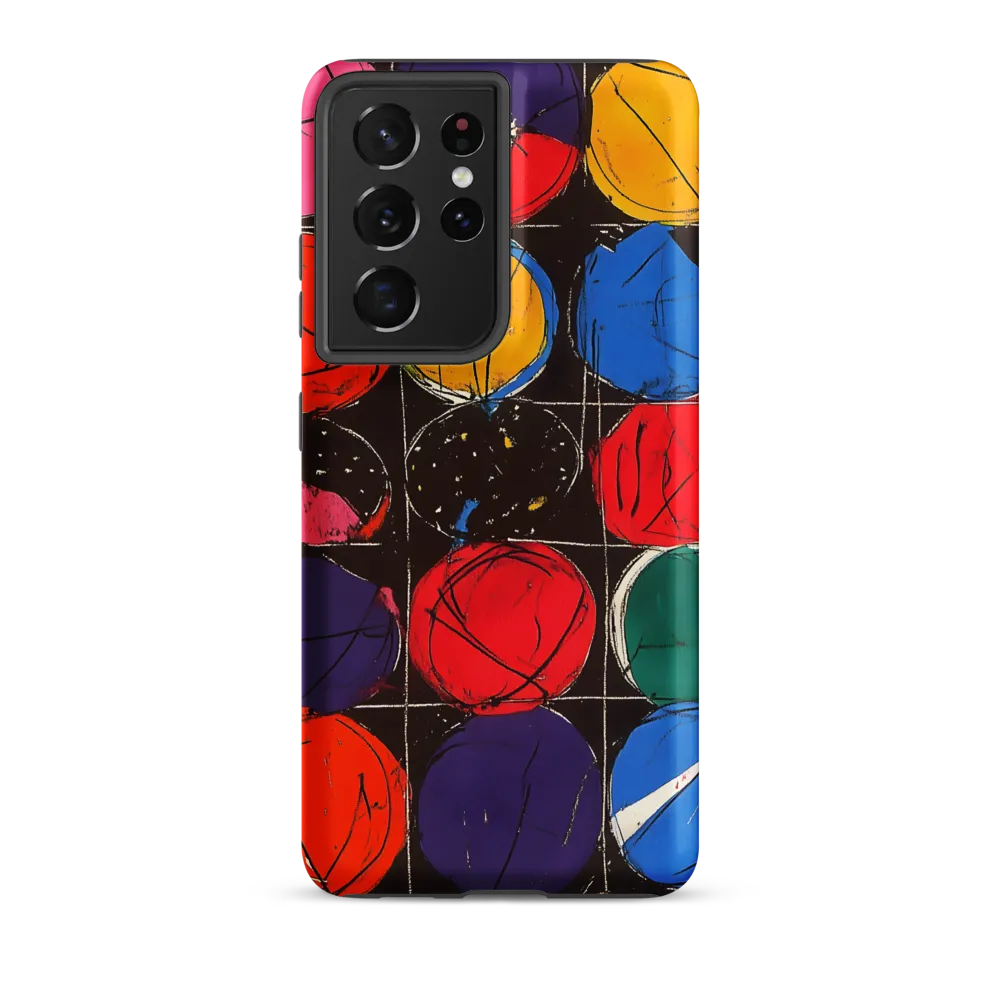 Colorful Circles in Abstract Harmony
