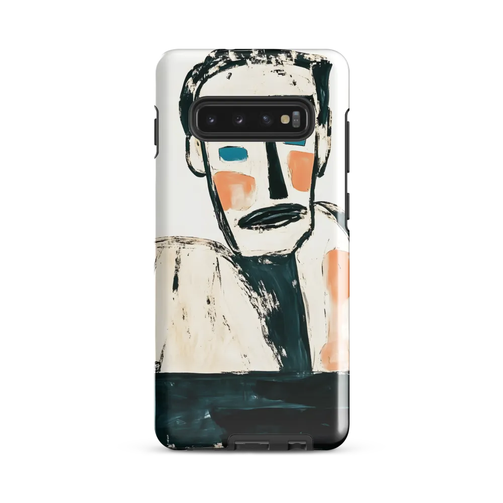 Contemplative Figure | Phone Case |  S10 Plus | Tough Case | Glossy