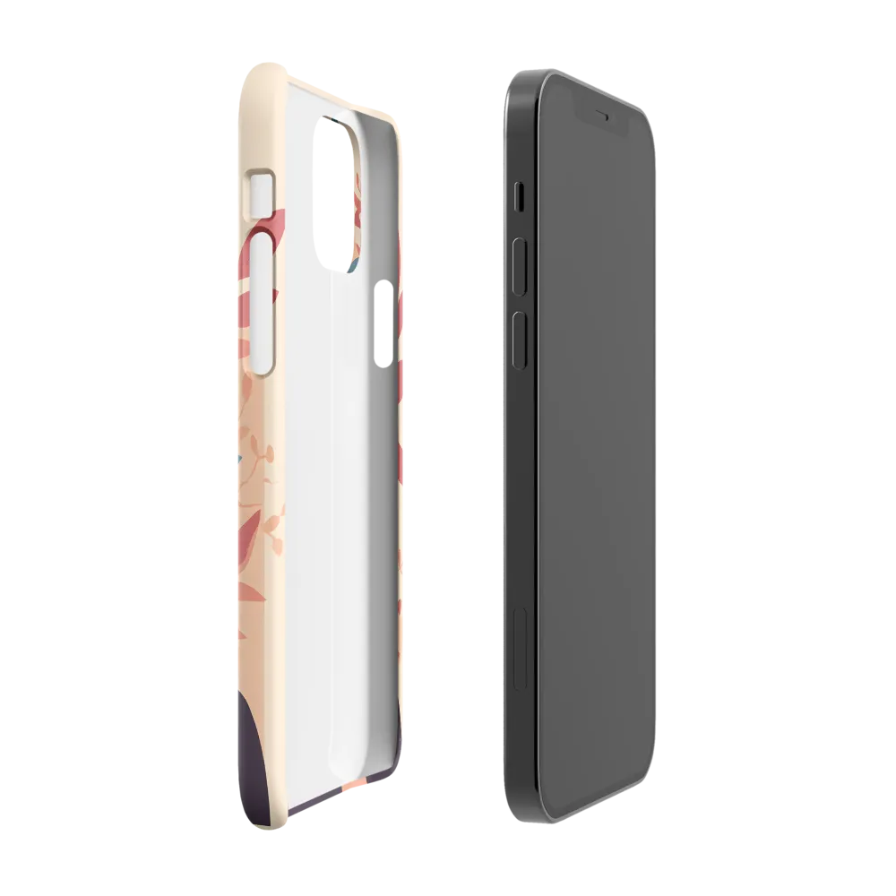 Whispers of Nature: A Serene Contemplation | Phone Case |  12 Pro | Snap Case | Glossy