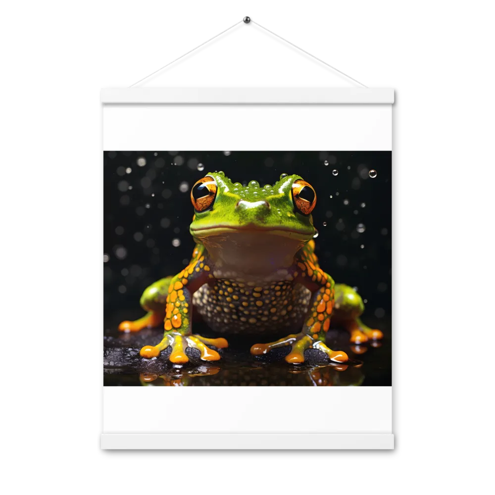 Emerald Elegance: The Frog in Focus