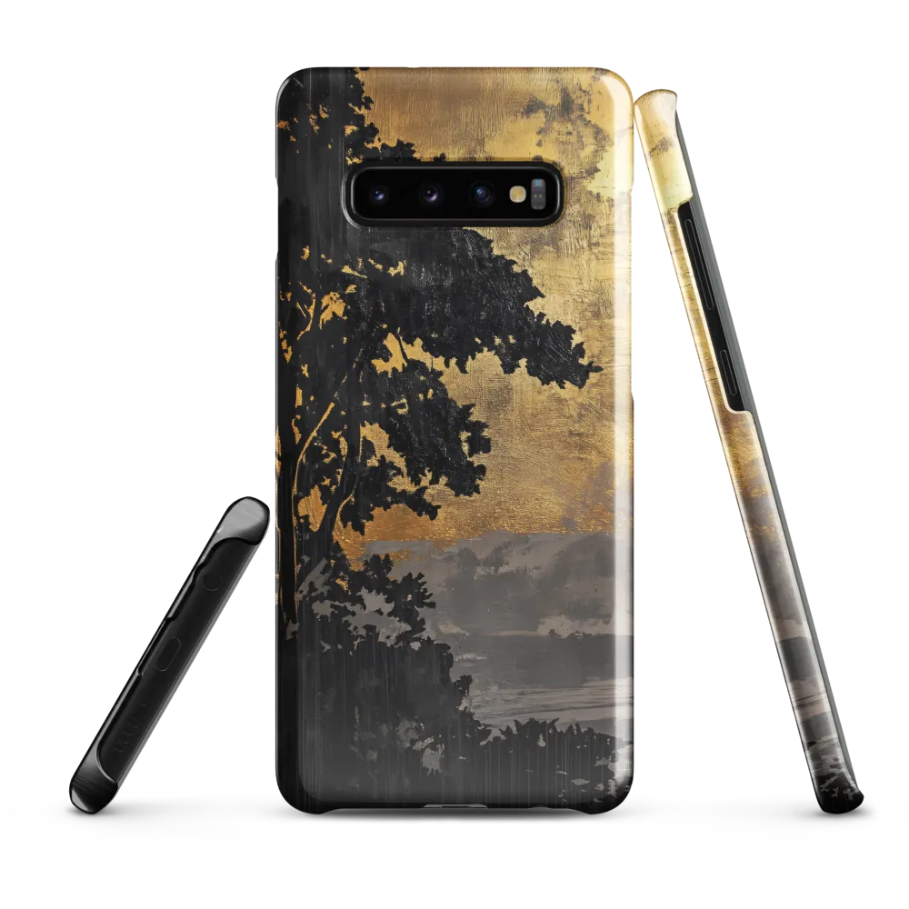 Golden Serenity | Phone Case |  S10 Plus | Snap Case | Glossy