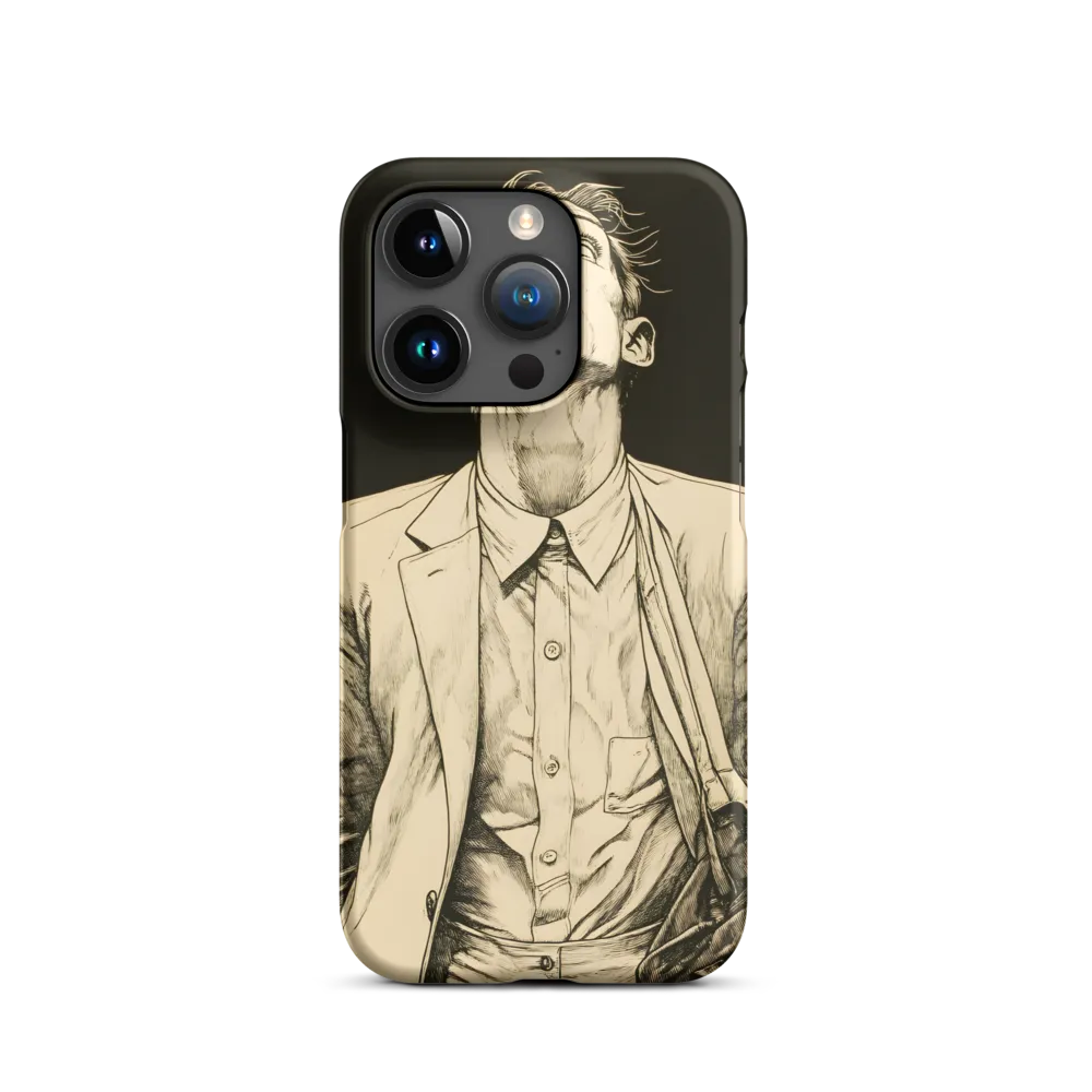 Desperate Gaze | Phone Case |  15 Pro | Snap Case | Matte