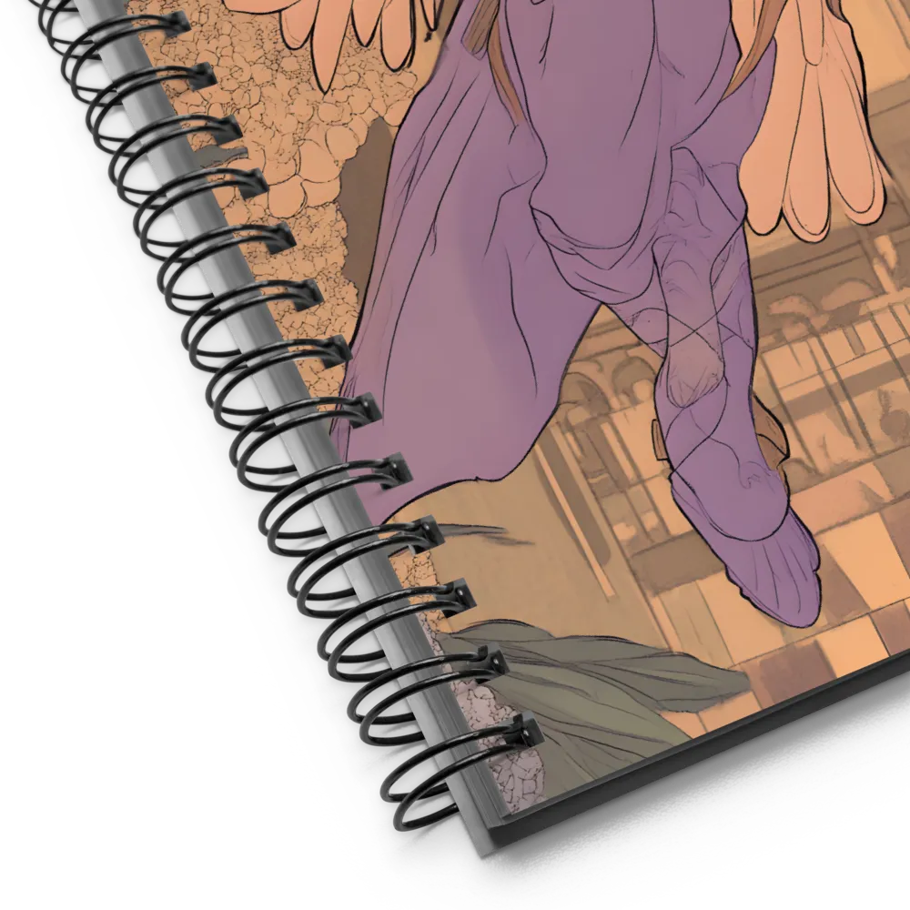 Celestial Guardian | Spiral Notebook