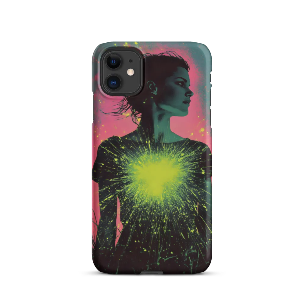 Cosmic Heart: A Surreal Portrait of Strength