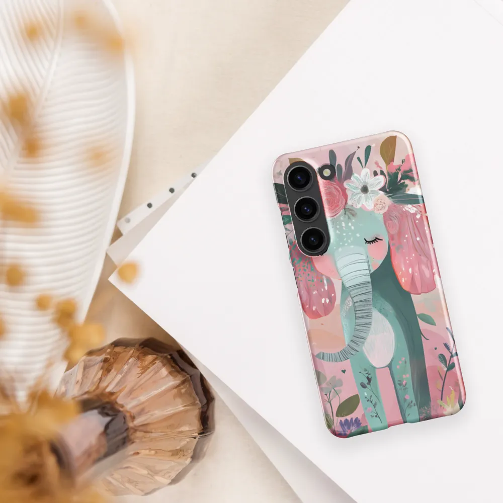 Whimsical Elephant in Bloom