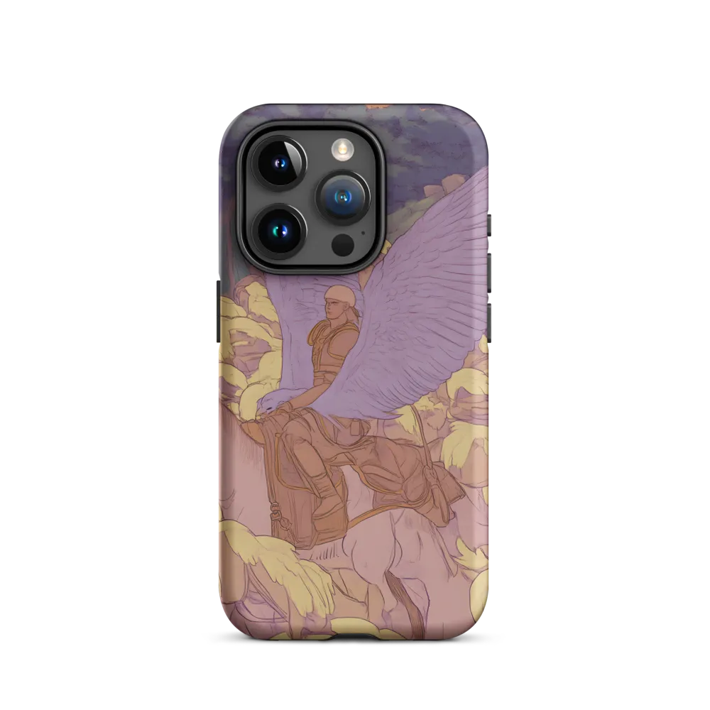 The Winged Guardian | Phone Case |  15 Pro | Tough Case | Matte