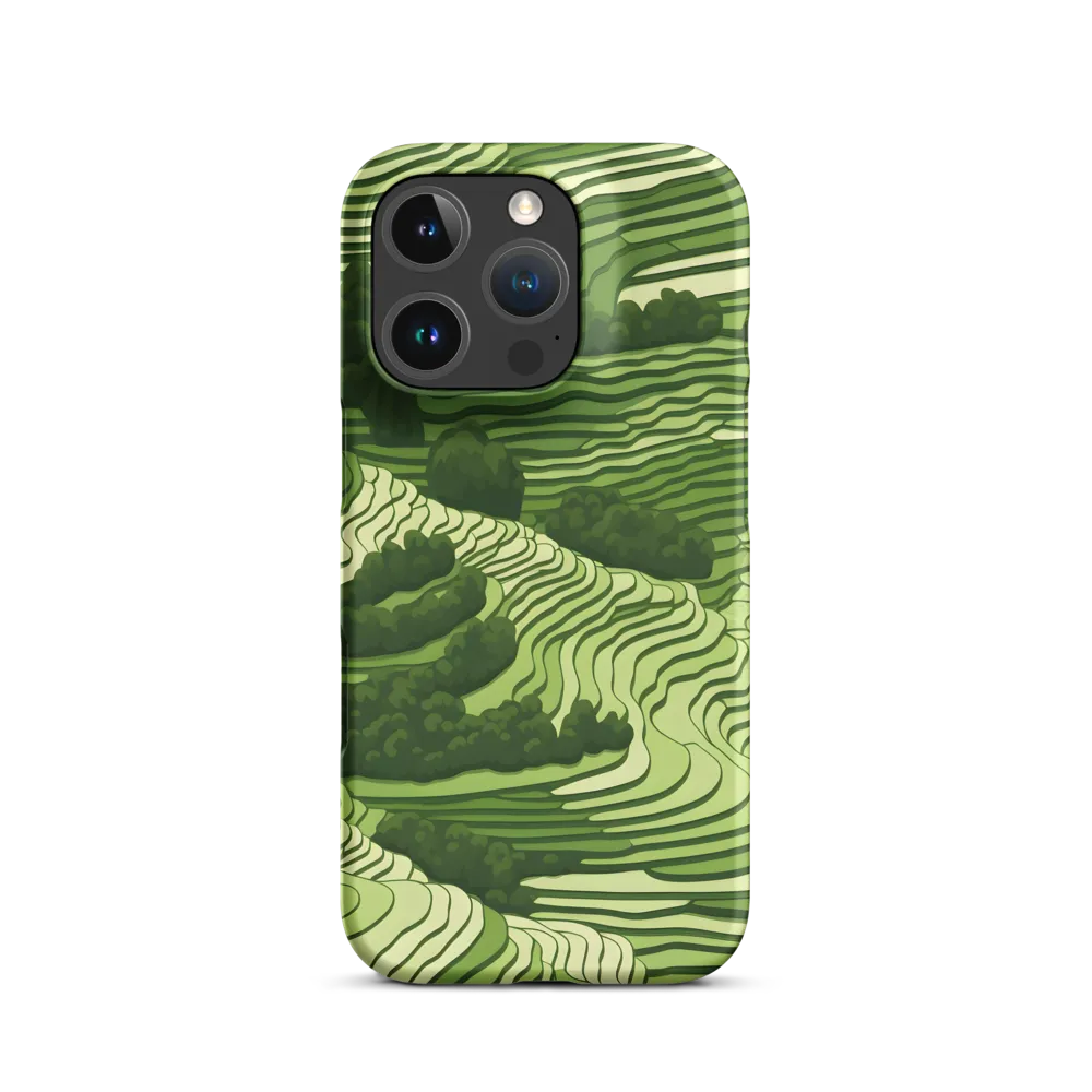 Waves of Green: An Abstract Landscape