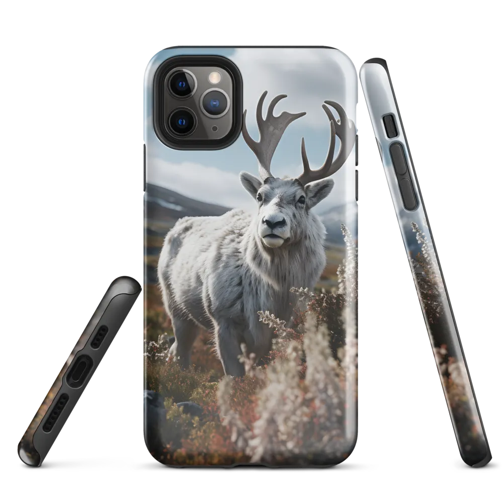 Majestic Harmony: The Reindeer in Nature | Phone Case |  11 Pro Max | Tough Case | Glossy