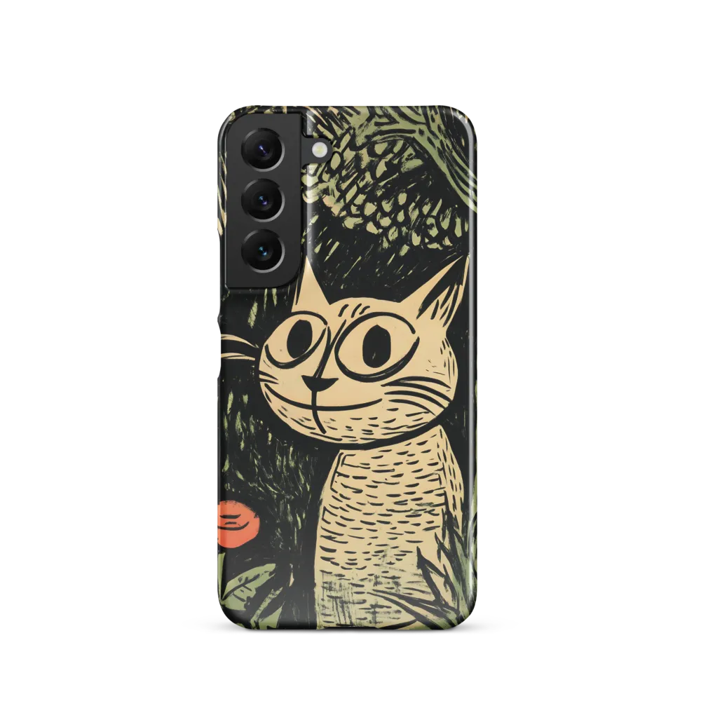 Whimsical Cat in the Forest