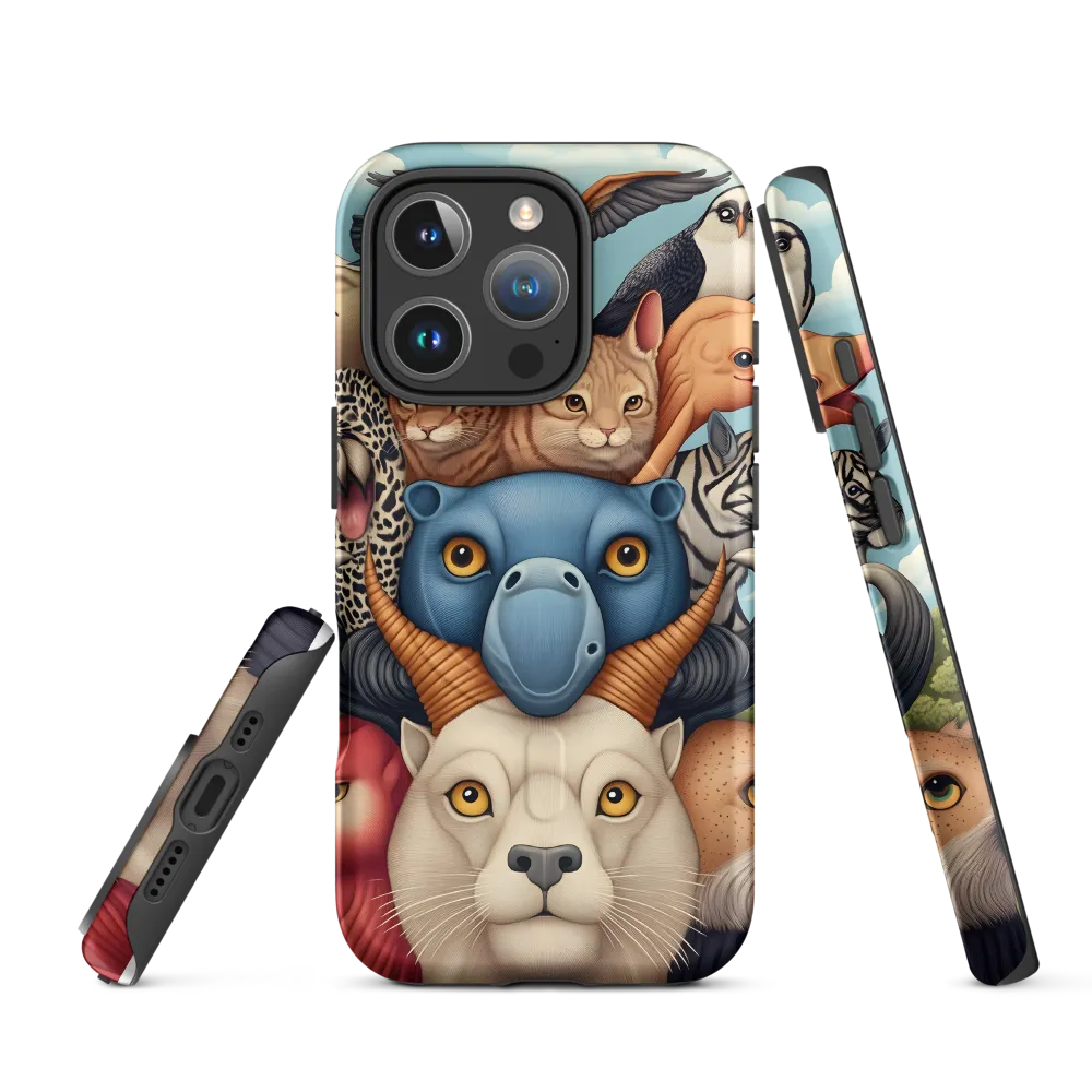 Harmonious Echoes of Wildlife | Phone Case |  16 Pro | MagSafe® Tough Case | Matte