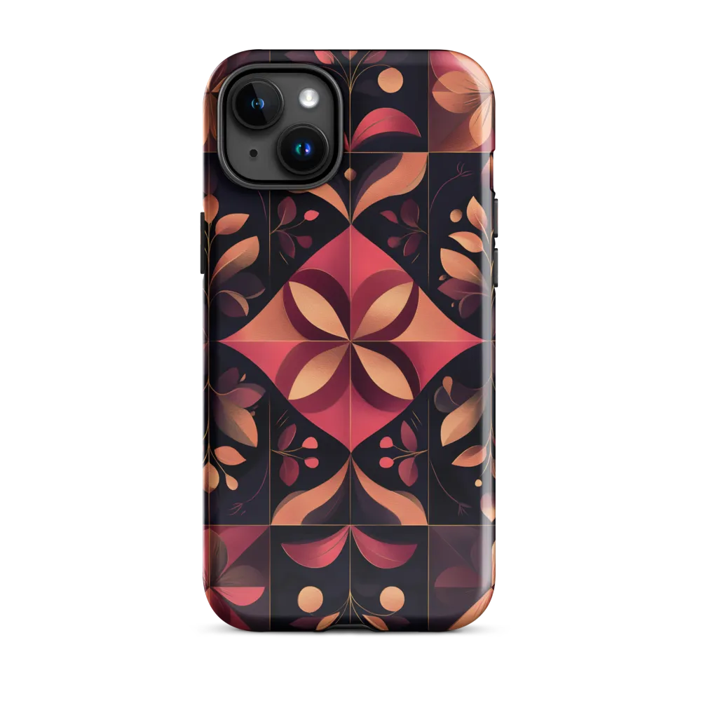 Elegance in Bloom | Phone Case |  15 Plus | Tough Case | Glossy