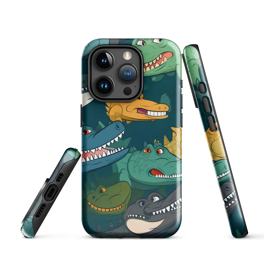 Cheerful Crocodilian Parade