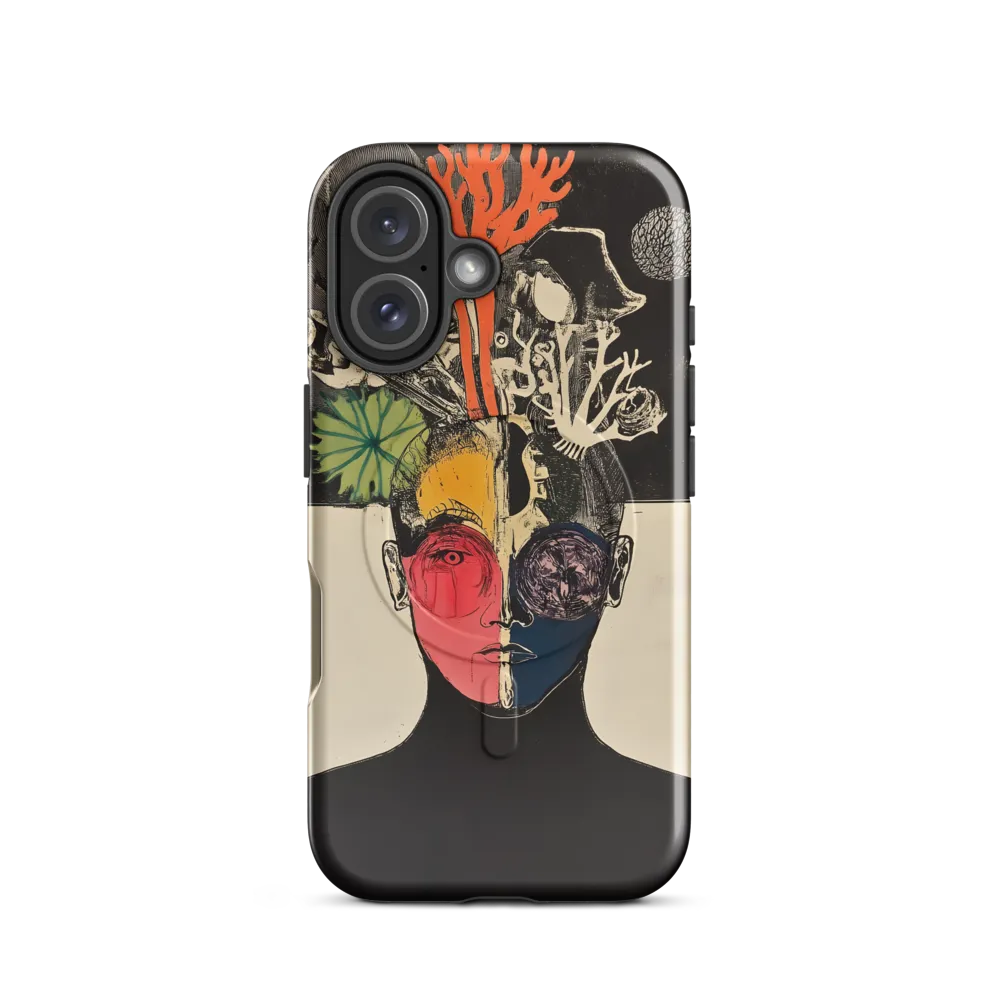 Coral Thoughts | Phone Case |  16 | MagSafe® Tough Case | Glossy