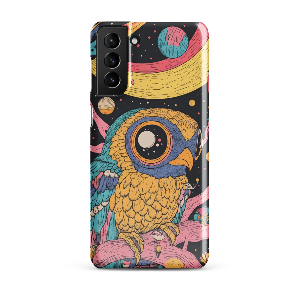 Whimsical Cosmic Owl