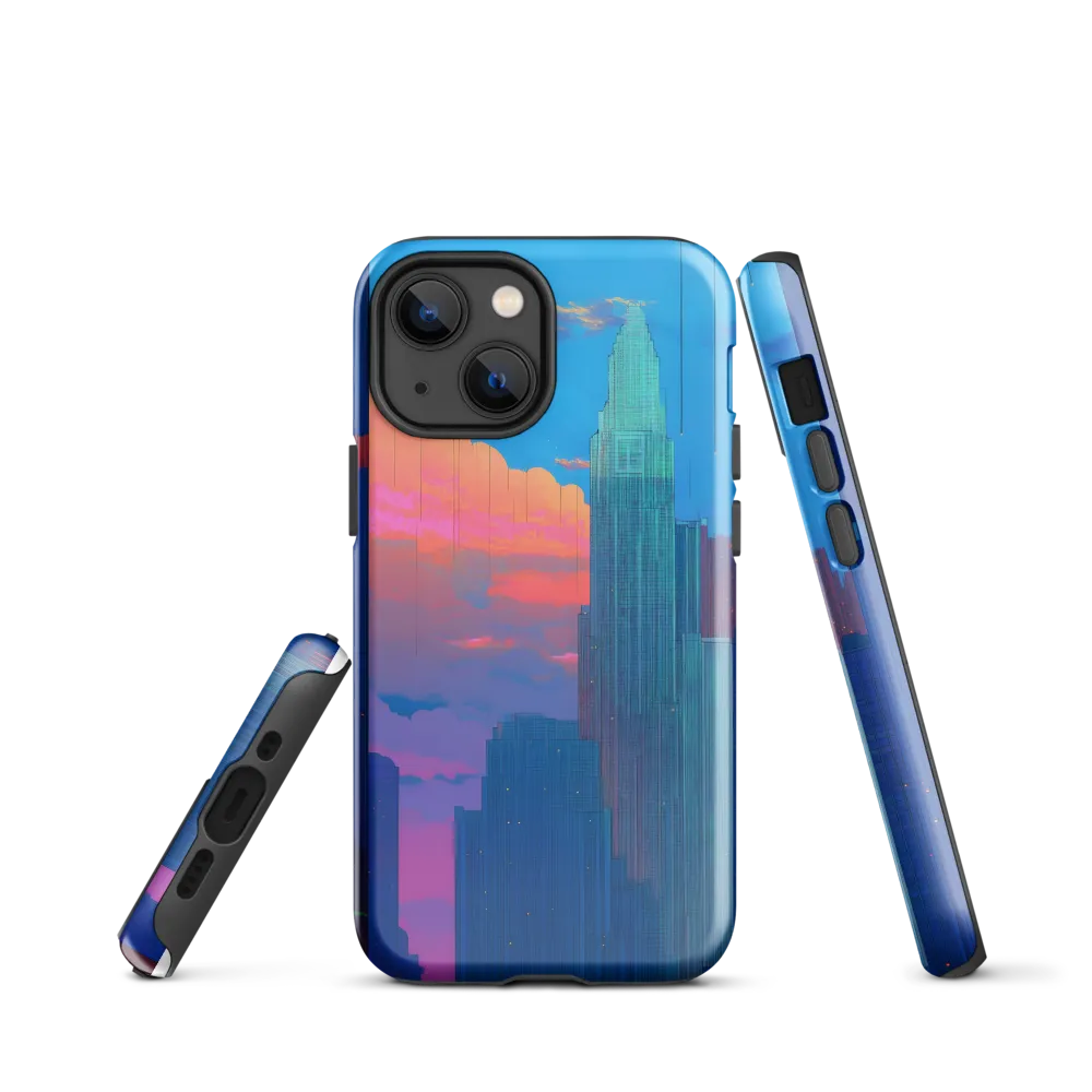 Twilight Reflections: A Digital Cityscape