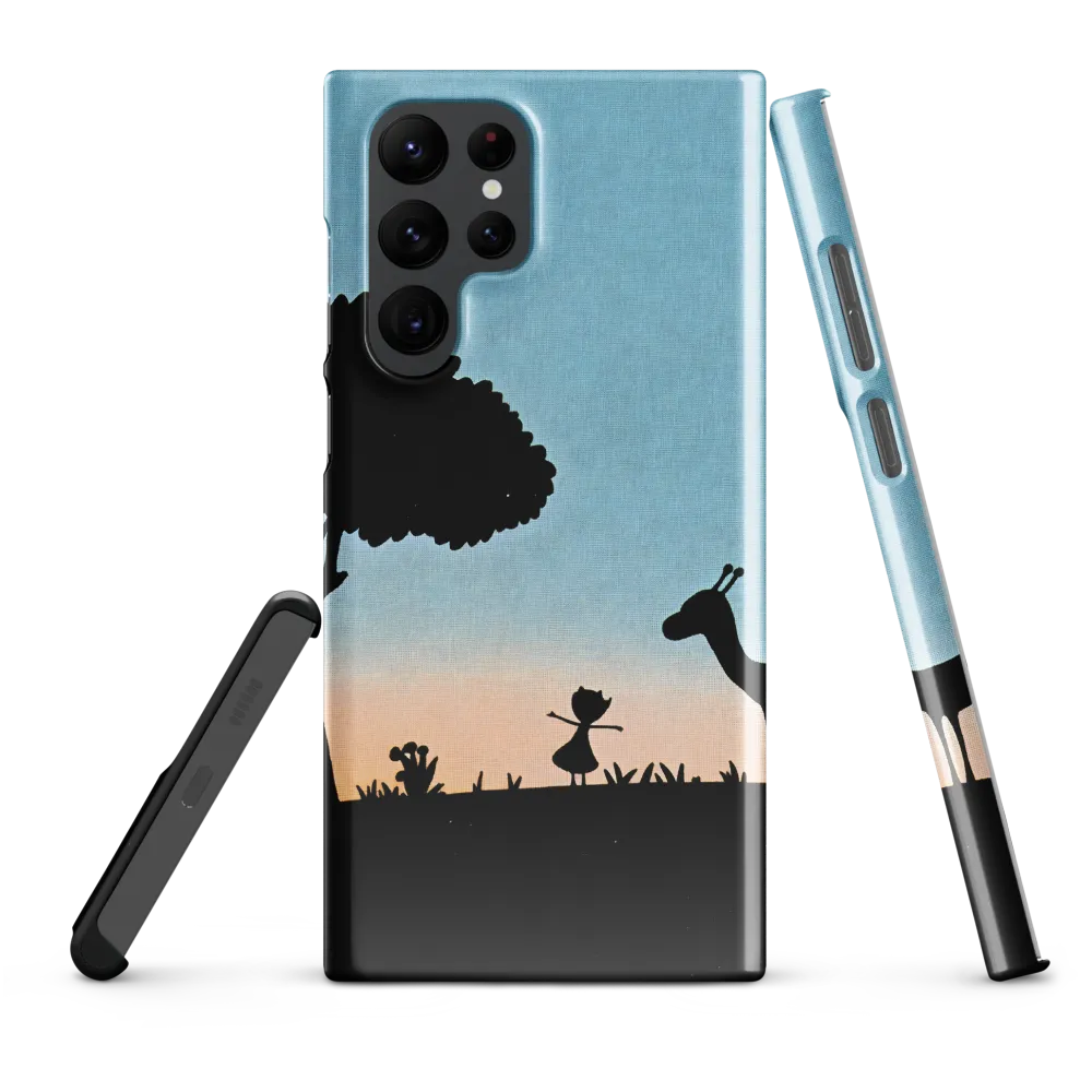 Curiosity in the Silhouette | Phone Case |  S22 Ultra | Snap Case | Glossy