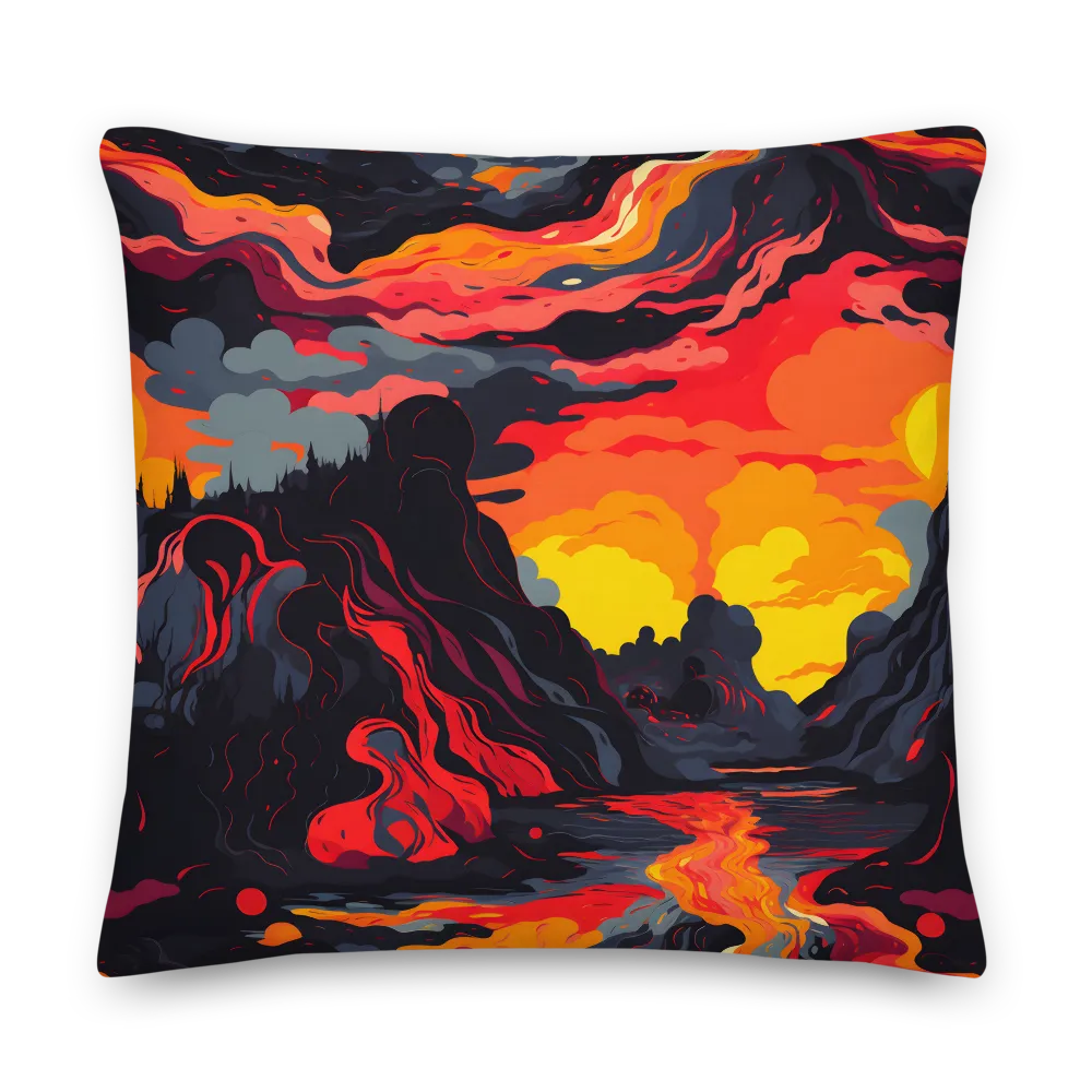 Eruption of Colors | Pillow | 22″×22″