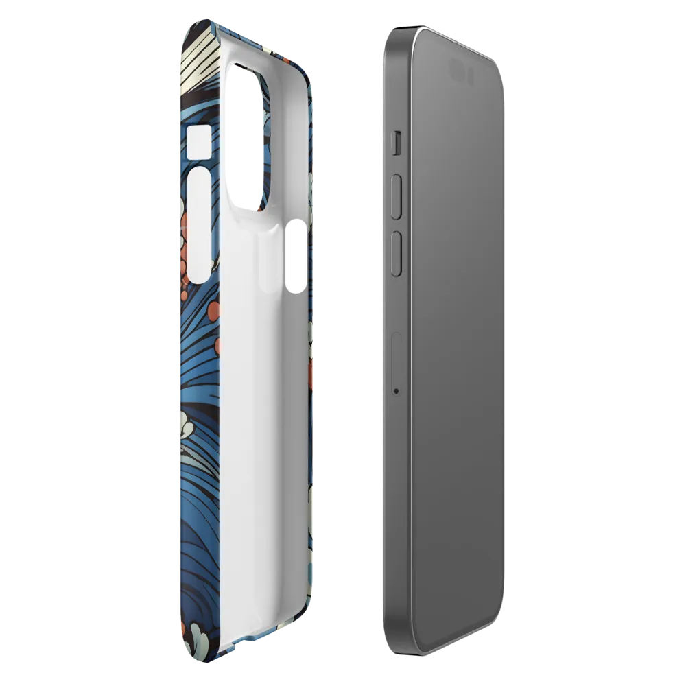 Nature's Elegance: An Oceanic Tapestry | Phone Case |  14 Pro Max | Snap Case | Matte