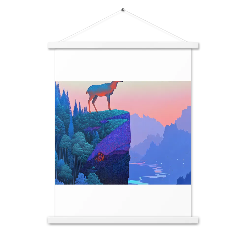 Majestic Refuge | Poster With White Wood Hanger | 18″×24″