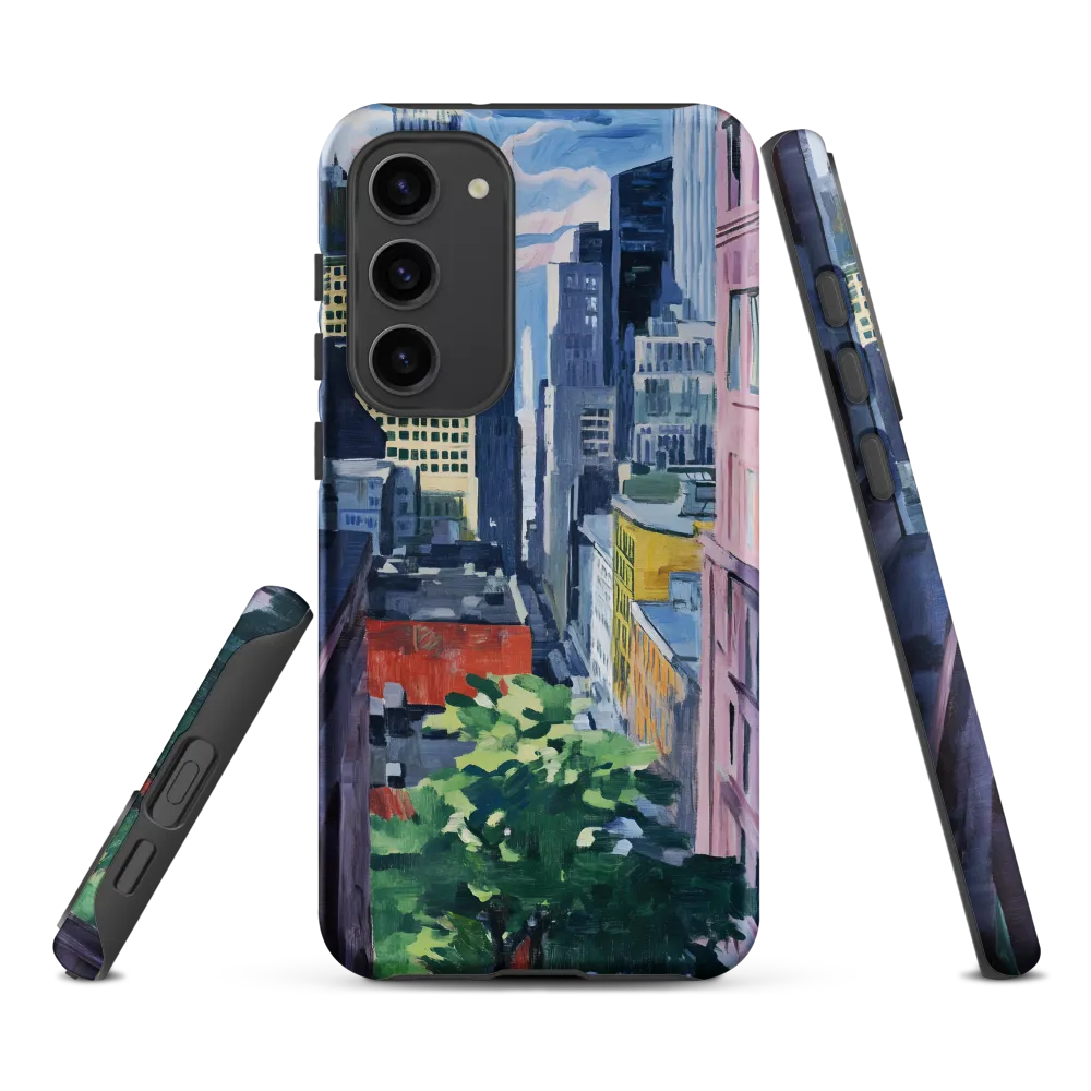 Urban Symphony: A Cityscape in Color