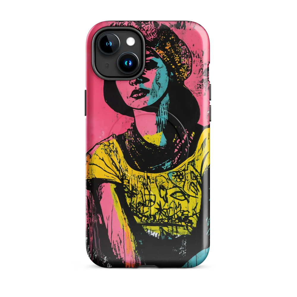 Urban Elegance: A Graffiti Portrait