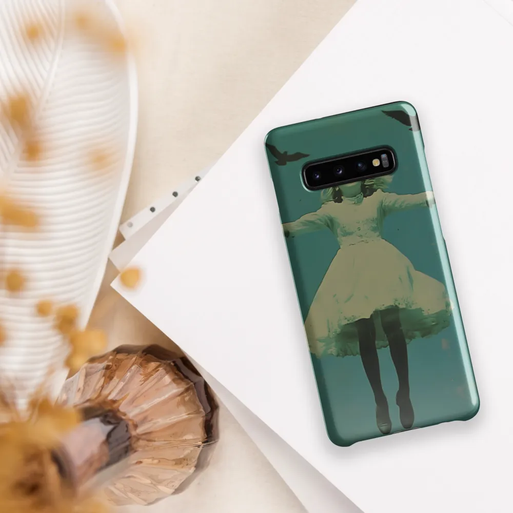 Ethereal Flight: The Freedom of Dreams | Phone Case |  S10 Plus | Snap Case | Glossy