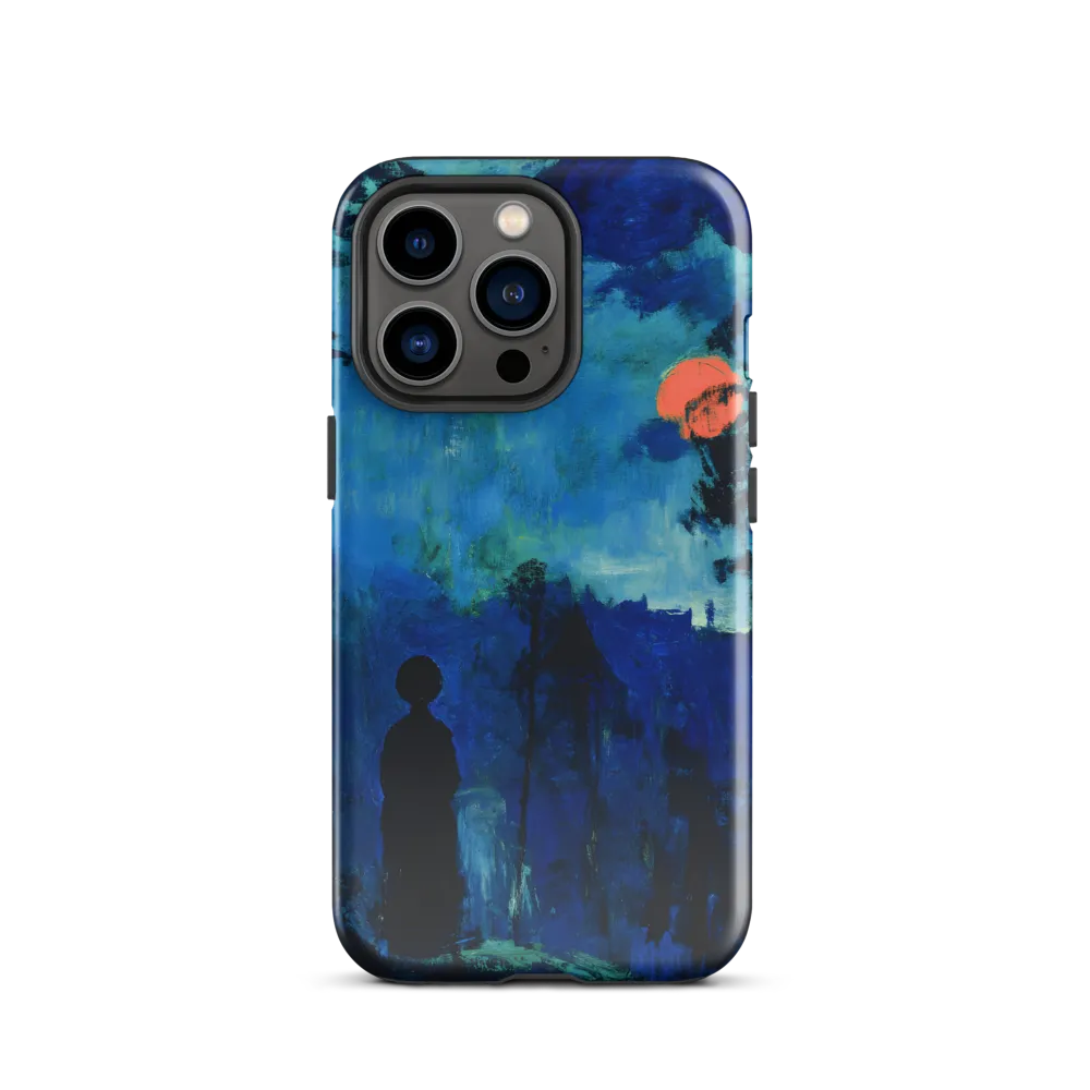 Solitude in Blue | Phone Case |  13 Pro | Tough Case | Glossy